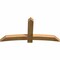 Ekena Millwork Bellingham Rough Sawn Timber Gable Bracket, Western Red Cedar, 72"W x 36"H x 4"D x 6"F, 12/12 Pitch GBW072X36X0406BEL00RWR - alternate 3